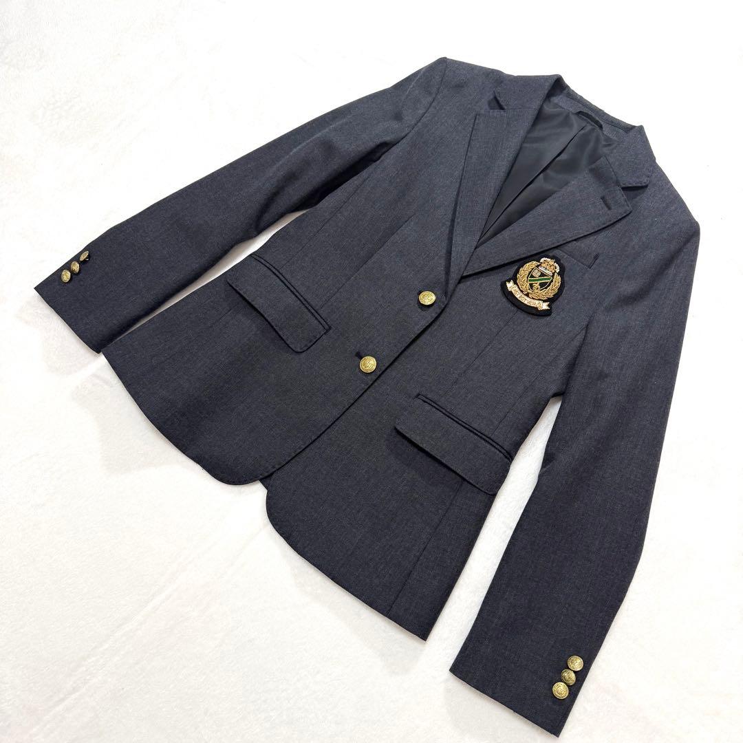 美品　EASTBOY VENUS グレー 金ボタン エンブレム付 ジャケット7