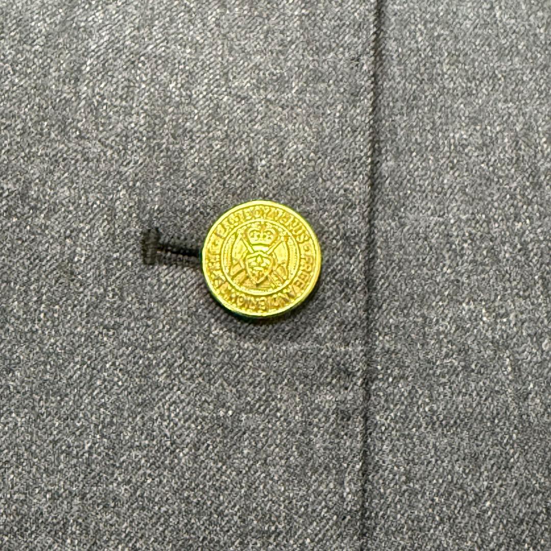 美品　EASTBOY VENUS グレー 金ボタン エンブレム付 ジャケット7