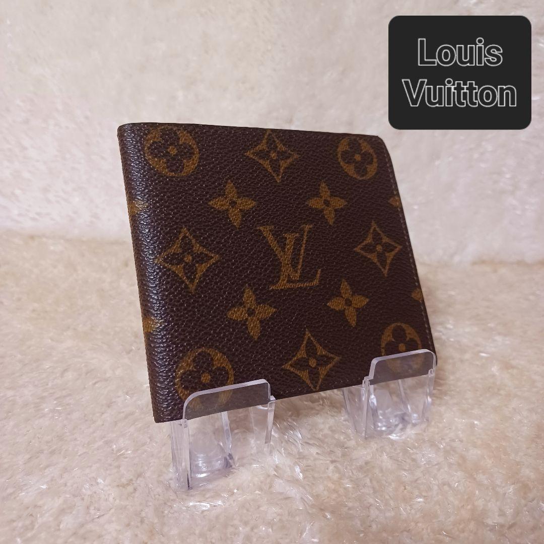 ✨極美品✨ポルトフォイユカルトクレディ モノグラム 二つ折り財布 ルイヴィトン