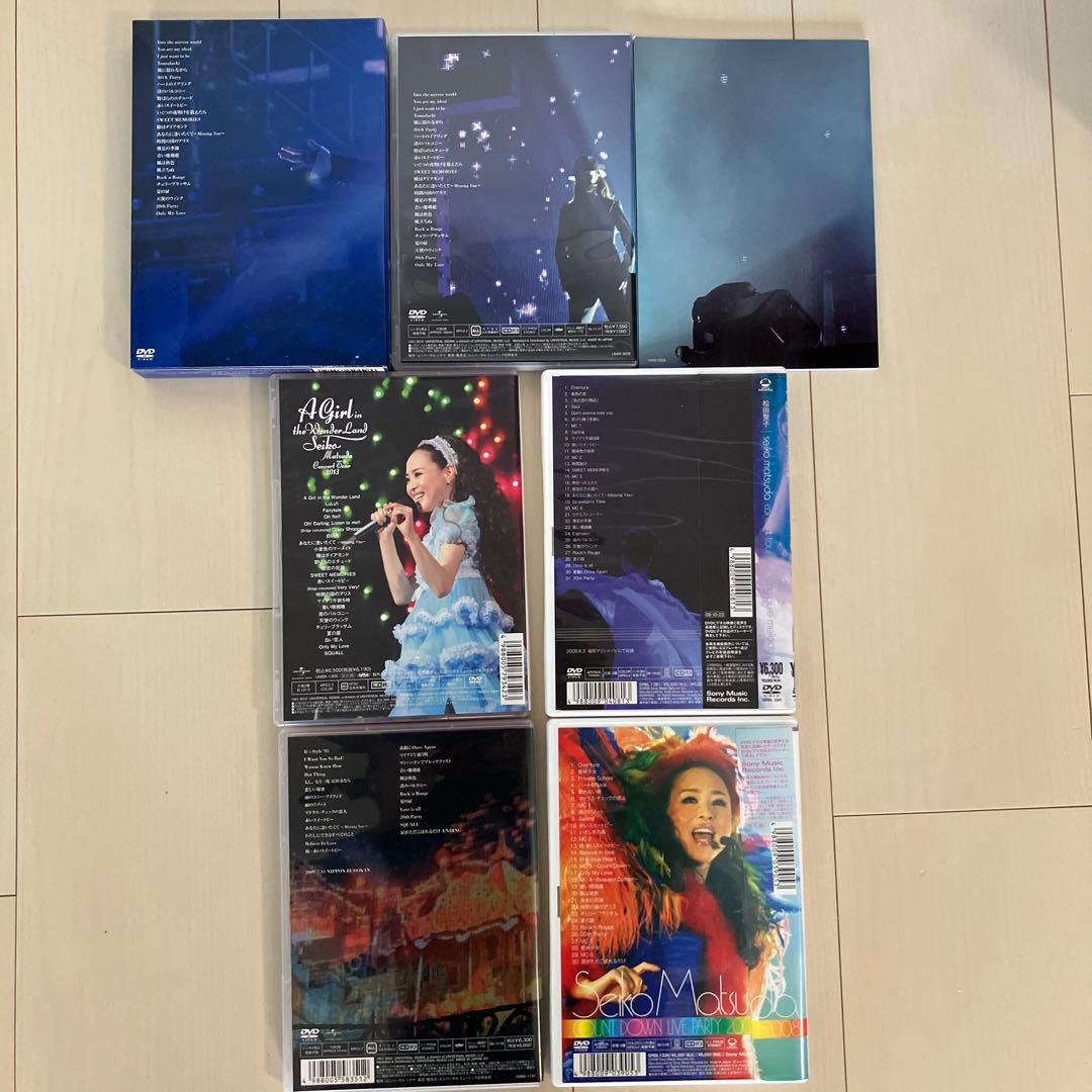 松田聖子　DVD 5本　まとめ売り