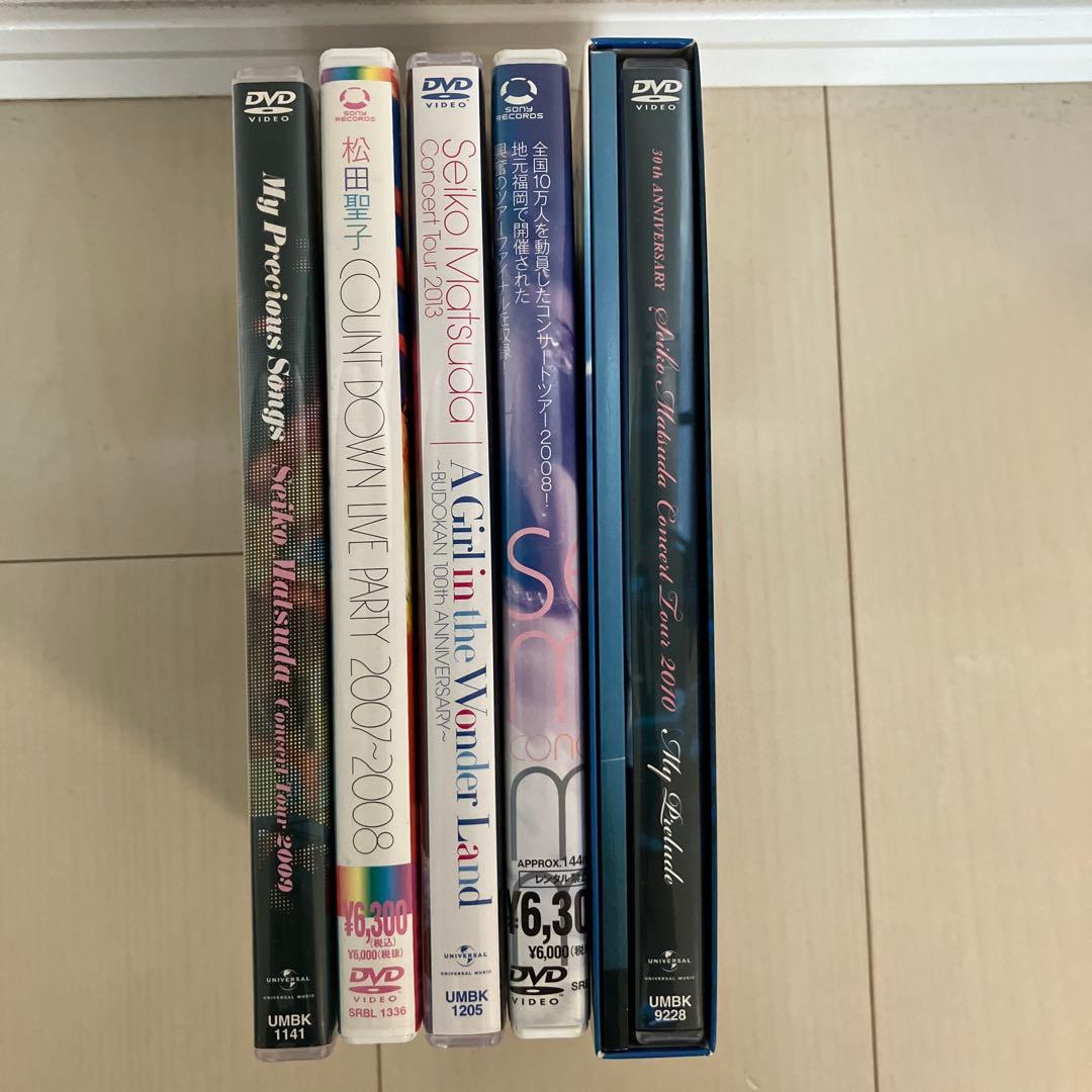 松田聖子　DVD 5本　まとめ売り