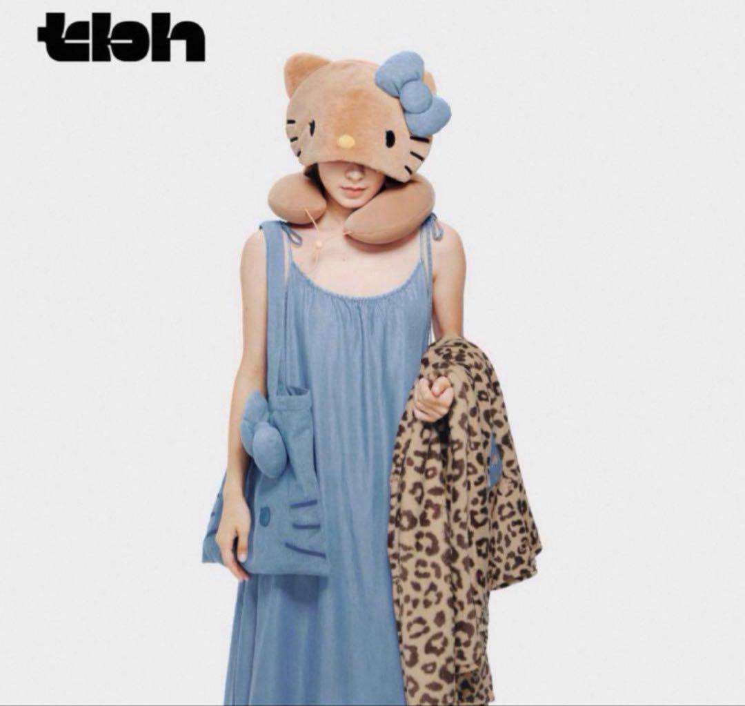 海外限定Hello Kitty x TBH トラベルブランケット 3点セット