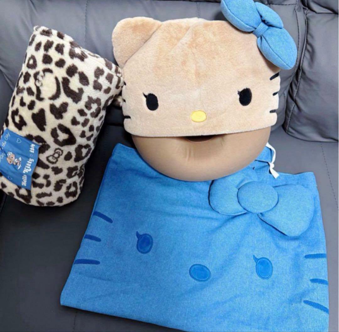 海外限定Hello Kitty x TBH トラベルブランケット 3点セット
