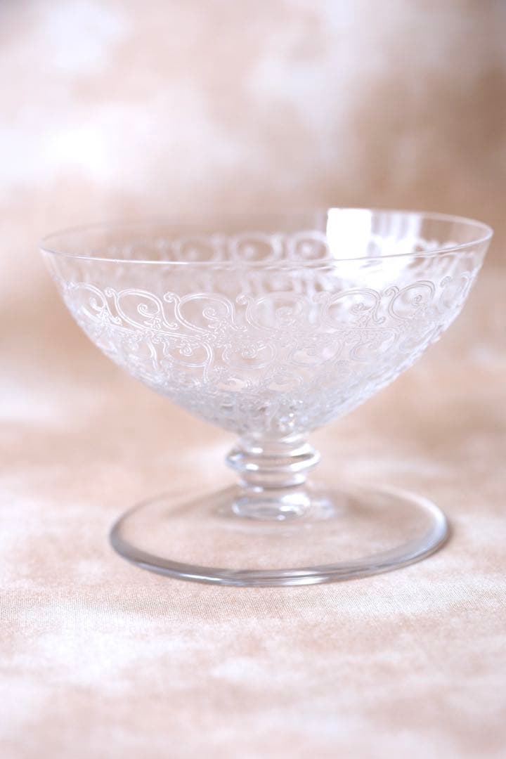 極希少オールドバカラBACCARATシャトーブリアン★シャンパンクープSale