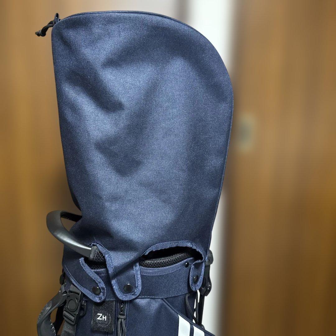 ZERO HALLIBURTON ネイビー キャディバッグ　スタンド式