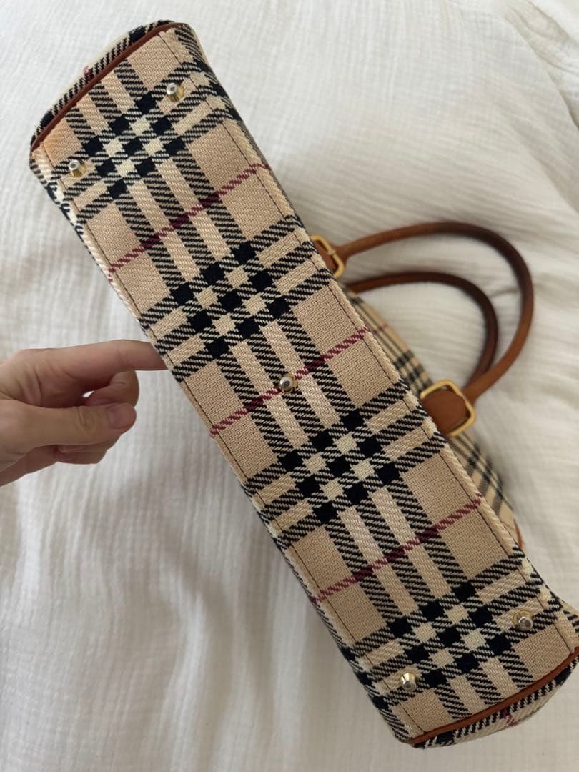 バーバリー　ハンドバッグ　ビンテージ