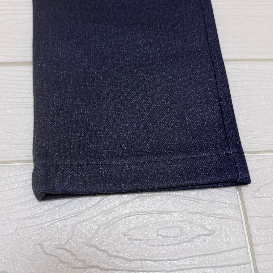 タケオキクチ ダウンファブリック イージーパンツ M 濃紺 定価24,200円