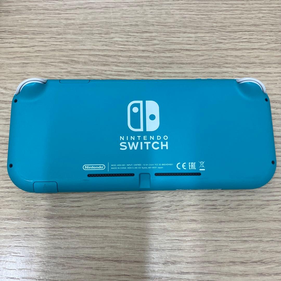 Nintendo Switch Lite ターコイズ モンハン ソフト 充電器