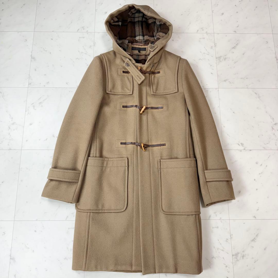 ヴェロニクブランキーノ ダブルフェイス ダッフルコート ベージュ サイズ48