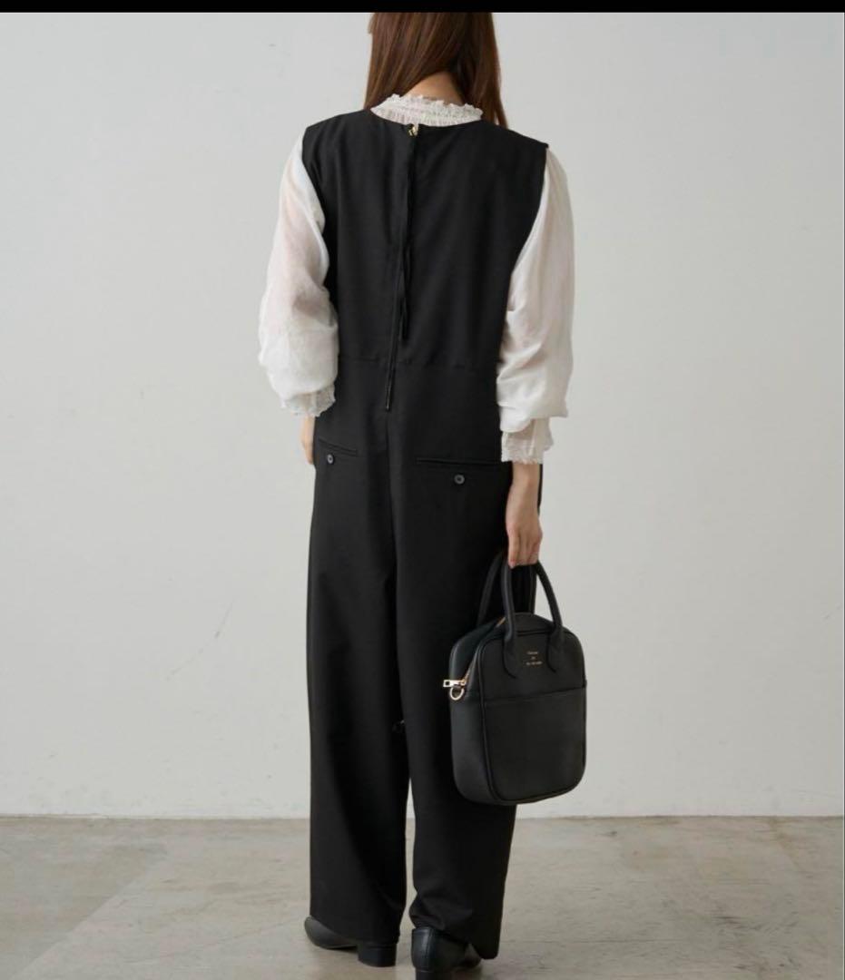 新品タグ付きPUAL CE CIN【Du noir】オールインワンサロペット