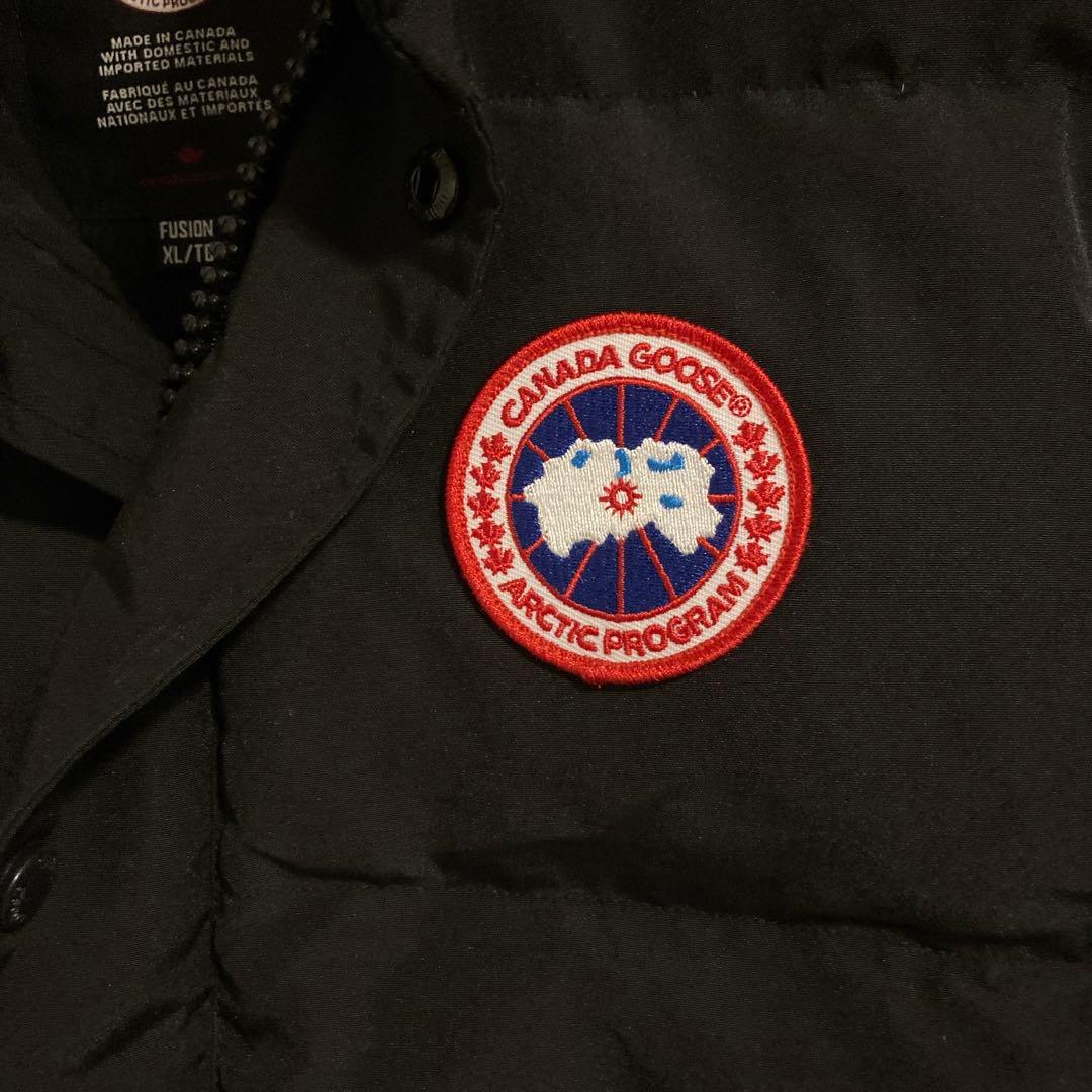 大きなサイズ  Fusion ダウンベスト XL ブラック