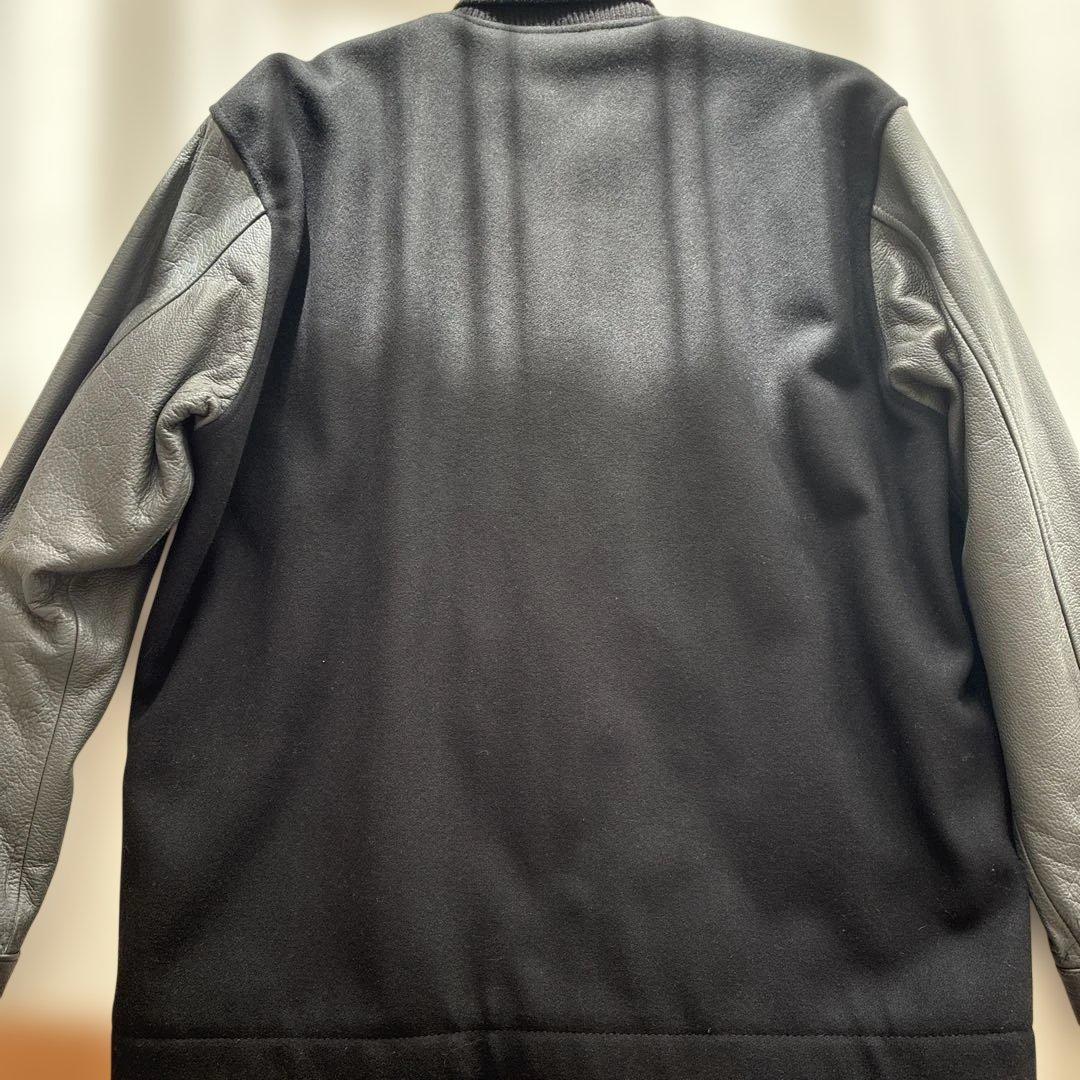 未使用品J.PRESS スタジャン L 黒 グレー