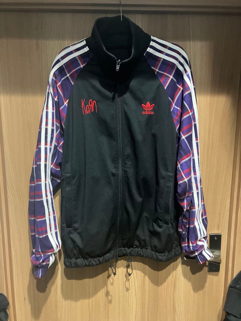 【最終値下げ】ADIDAS x KORN TRACK TOP M 黒