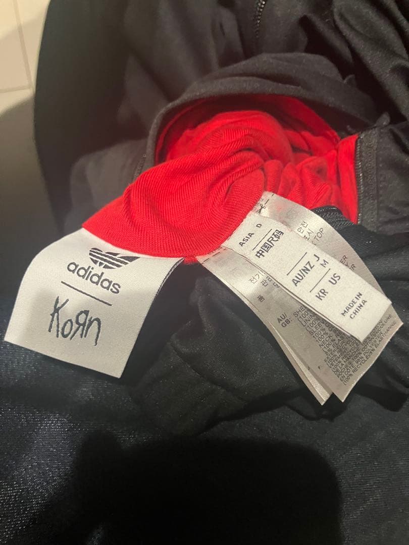 【最終値下げ】ADIDAS x KORN TRACK TOP M 黒