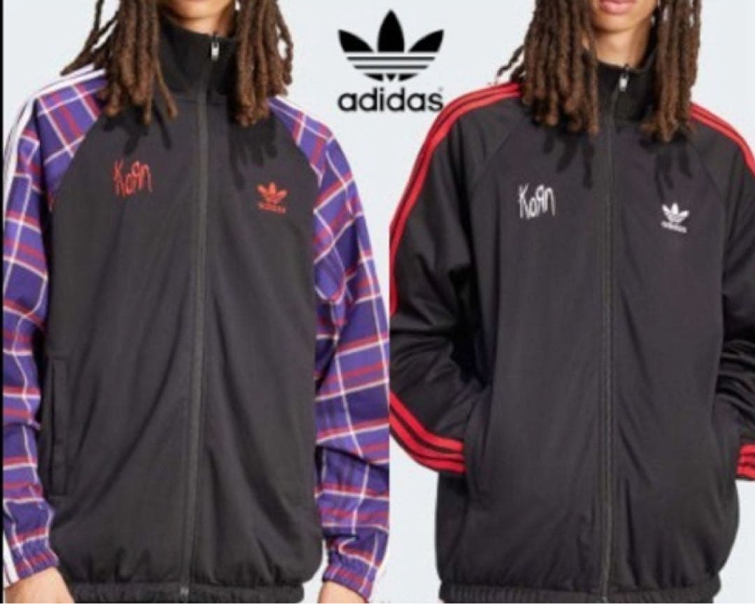 【最終値下げ】ADIDAS x KORN TRACK TOP M 黒