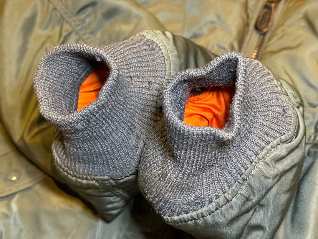 レア！★縦ステッチ70s Eタイプ GREENBRIER製 MA-1 サイズL