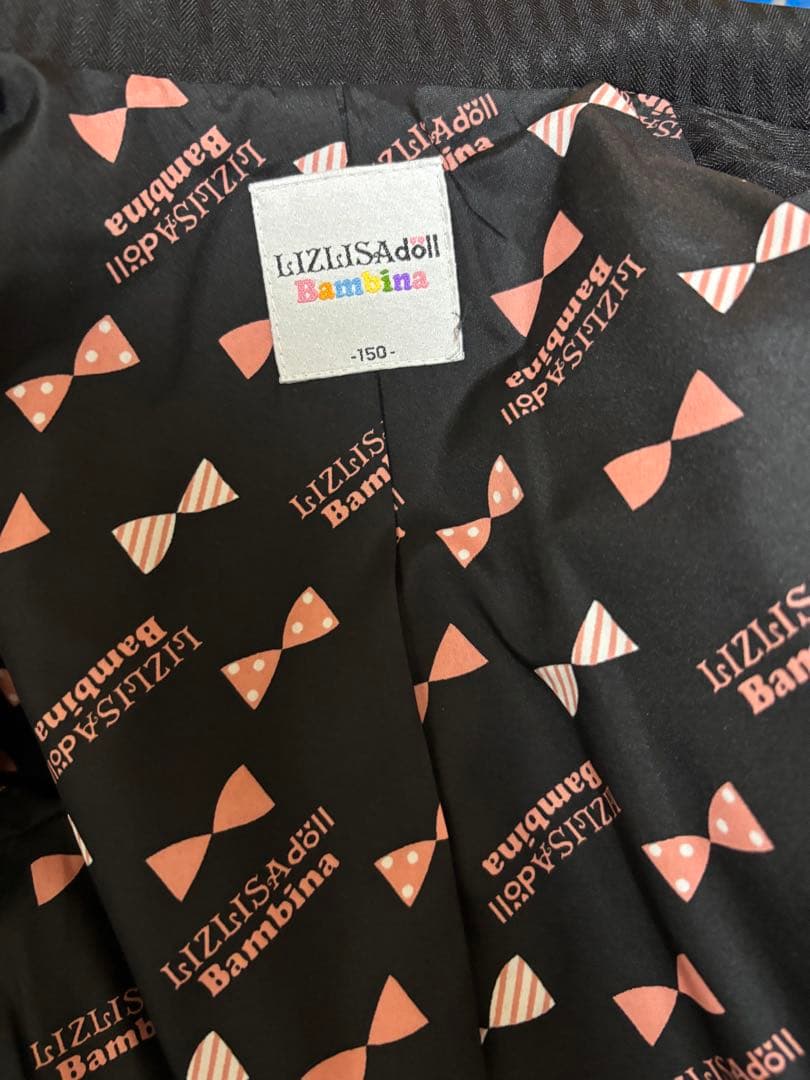 リズリサドールバンビーナ フォーマル3点 150 女の子 美品 AKB 卒業式