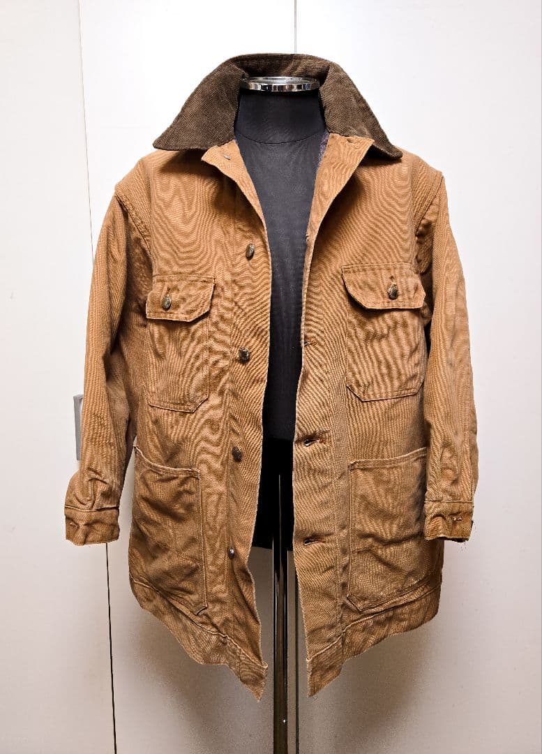 70年代 ヴィンテージ ダック地 カバーオール シアーズ ワーク ジャケット