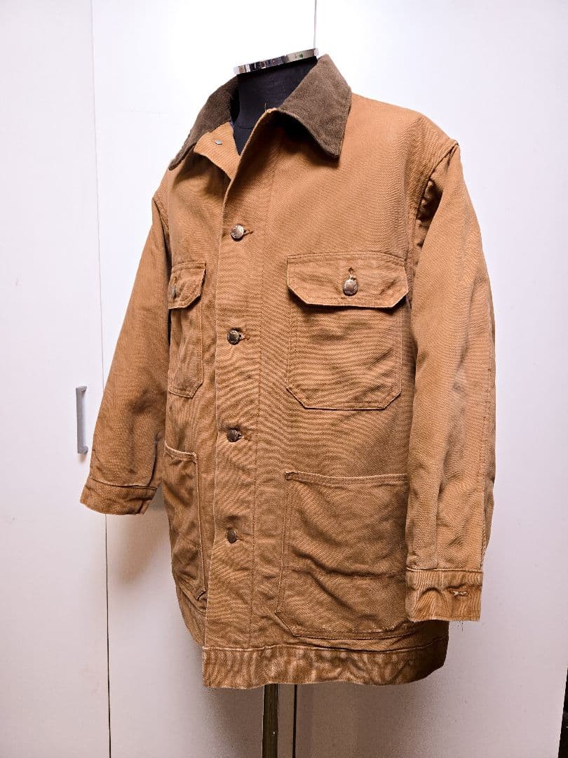 70年代 ヴィンテージ ダック地 カバーオール シアーズ ワーク ジャケット