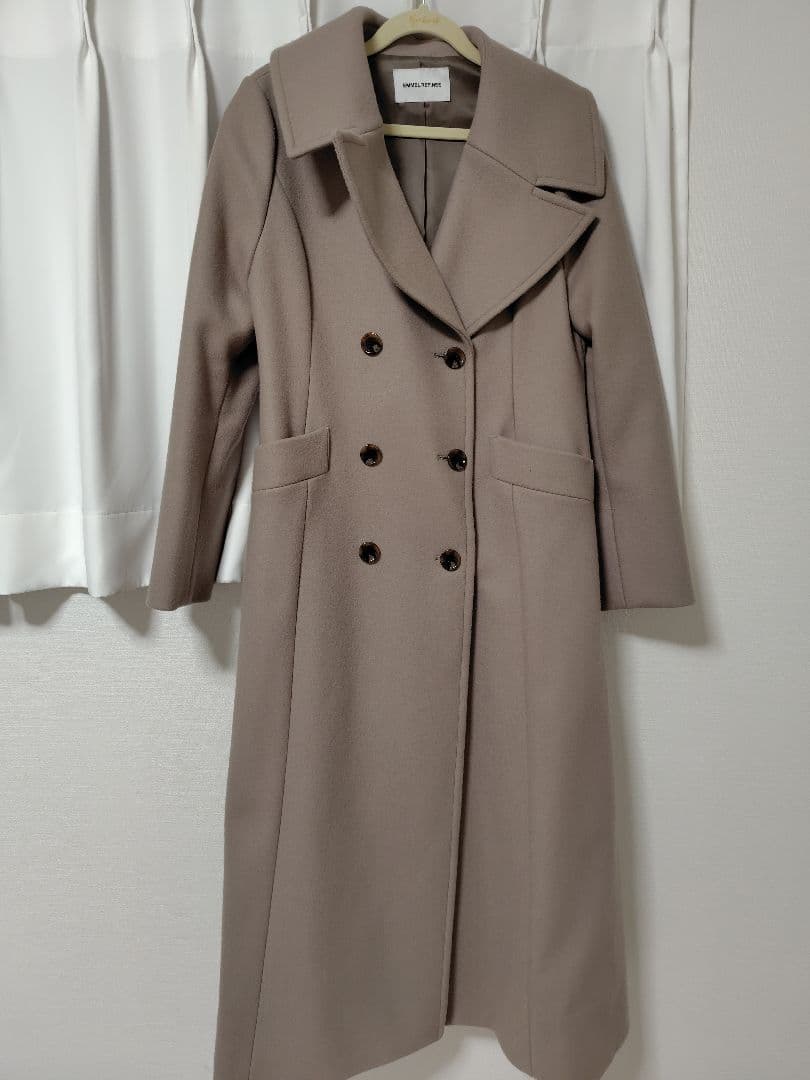 f*e様 エメルリファインズ　ダブルボタン ロングコート　ベージュ
