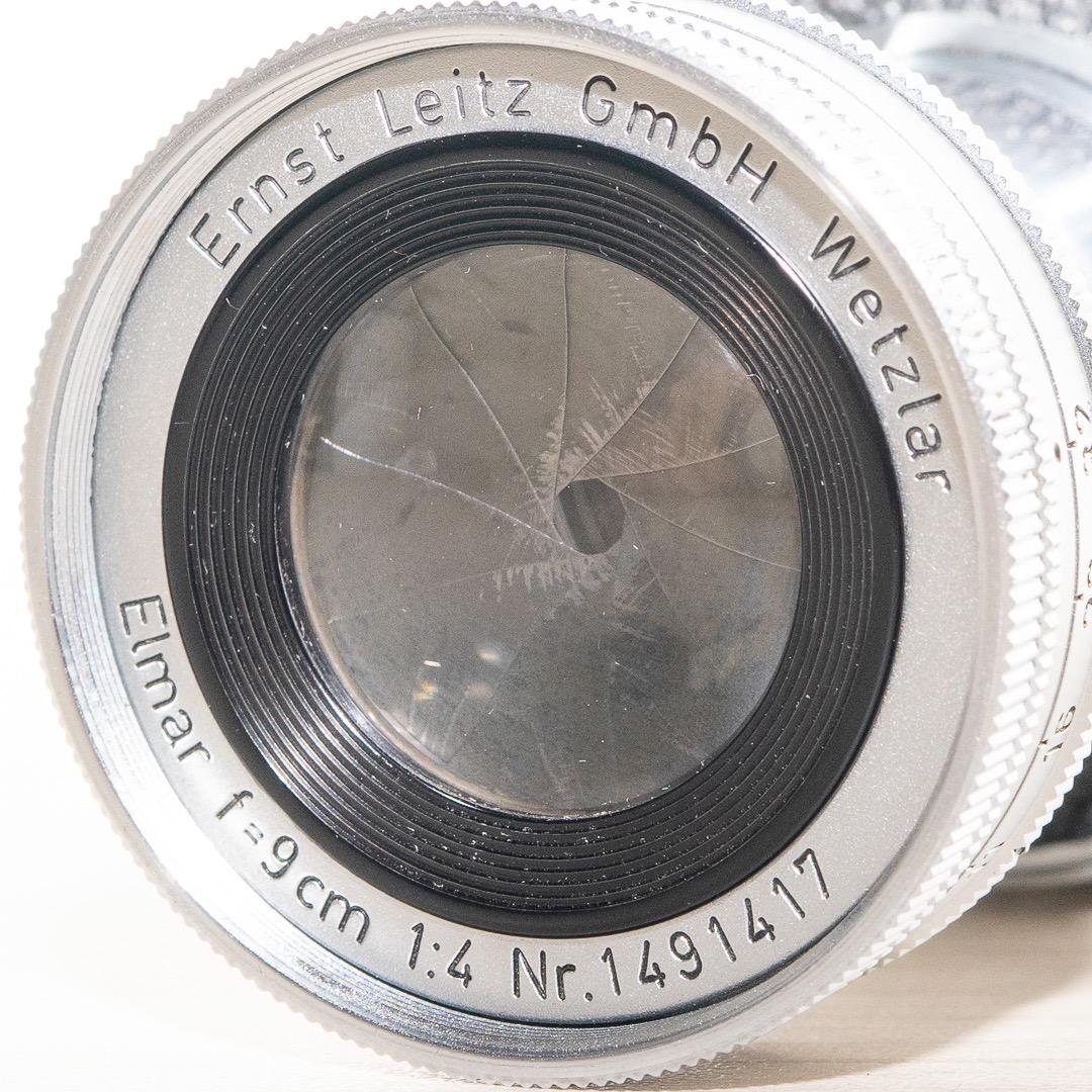 Leica Elmar 9cm f4 Mマウント 沈胴式 ジャンク 現状品