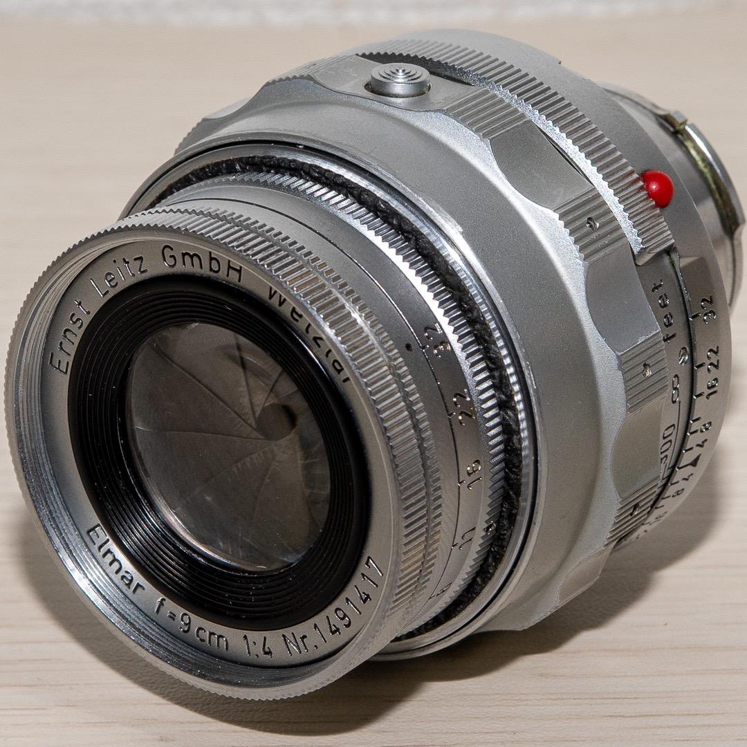 Leica Elmar 9cm f4 Mマウント 沈胴式 ジャンク 現状品