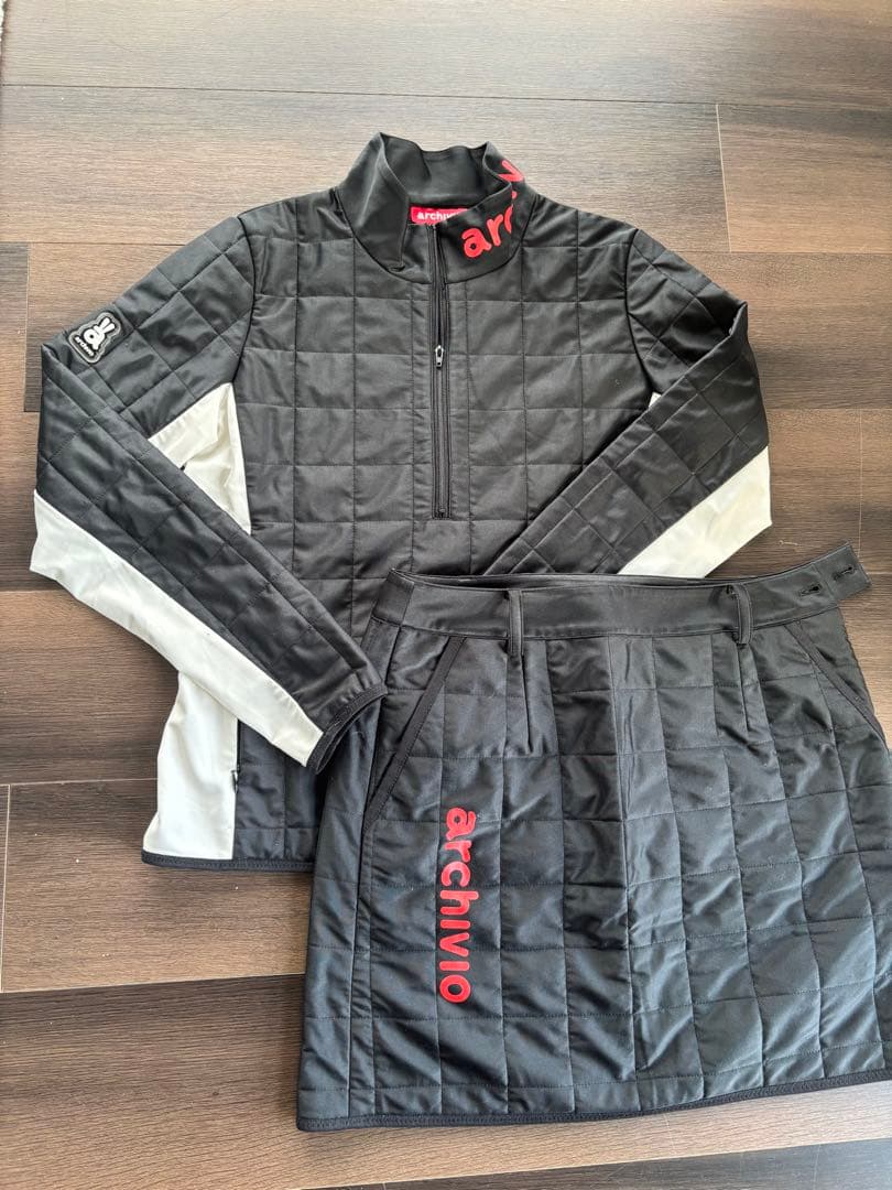 archivio キルティングトップスとスカートセット 38