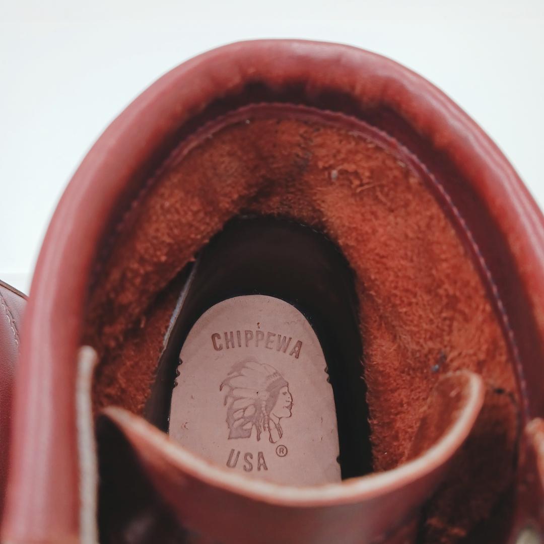 チペワ US7D 6INCH PLAIN TOE BOOTS Vibraｍ