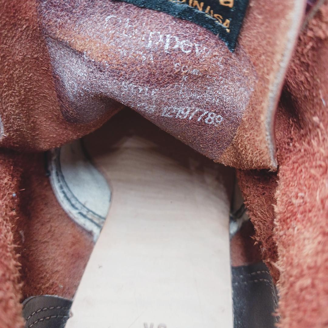 チペワ US7D 6INCH PLAIN TOE BOOTS Vibraｍ