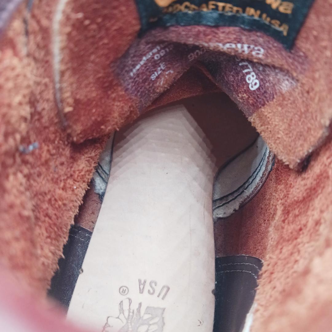 チペワ US7D 6INCH PLAIN TOE BOOTS Vibraｍ