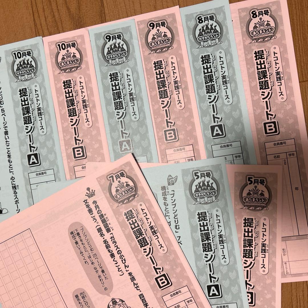 ブンブンどりむ　トコトン実践コース4月〜10月号