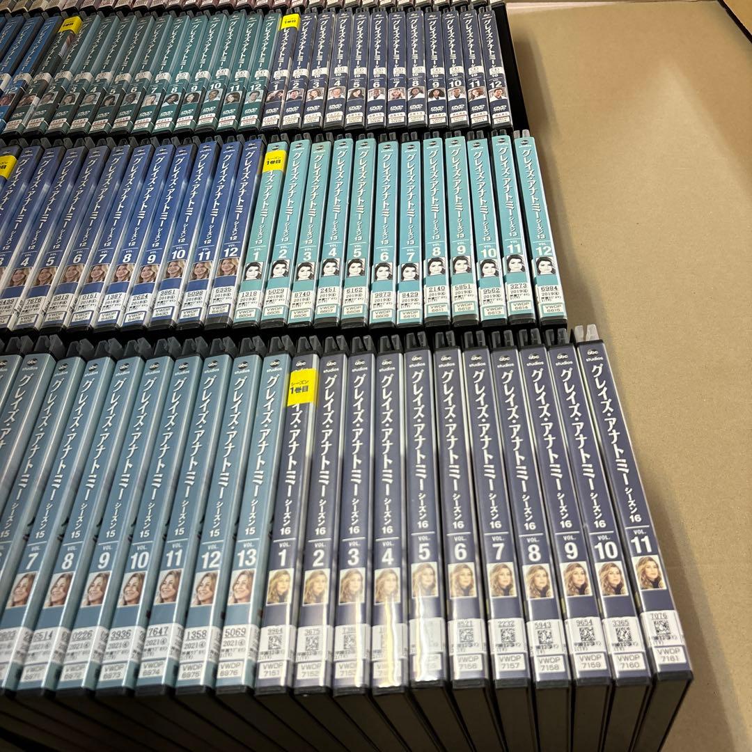 DVD グレイズアナトミー シーズン1 〜16 まとめ売り　※欠品シーズンあり