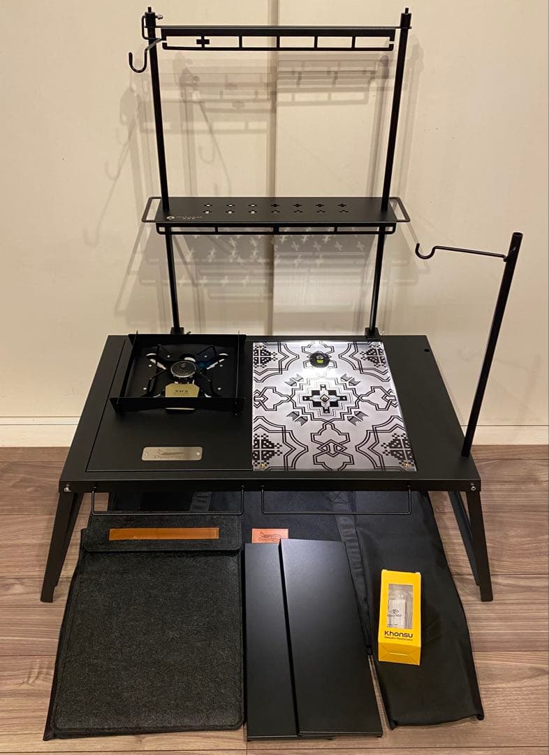 Ｅ*☆様 新品IGT規格6点SET テーブル/バーナー/アクリル天板/ライト/ラ