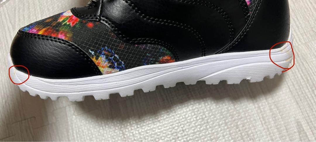 BURTON Mint 花柄スノーボードブーツ レディース ブラック/フラワー