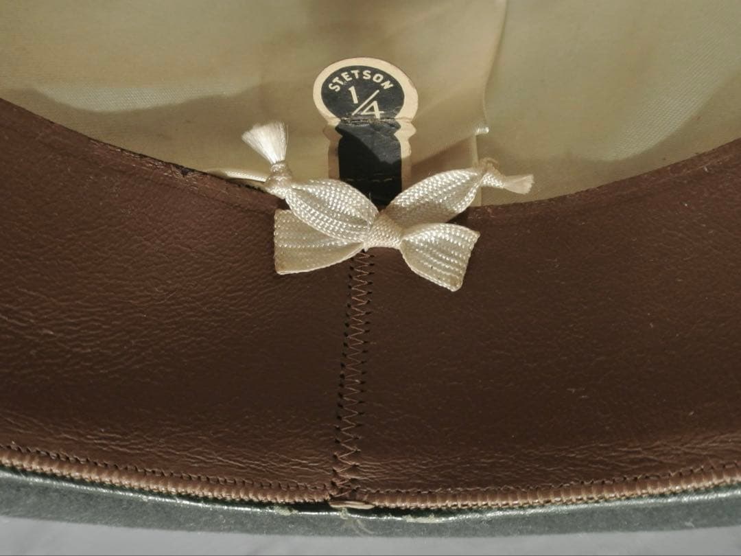 帽子 50s Vintage STETSON Stetsonian 1/4 58cm