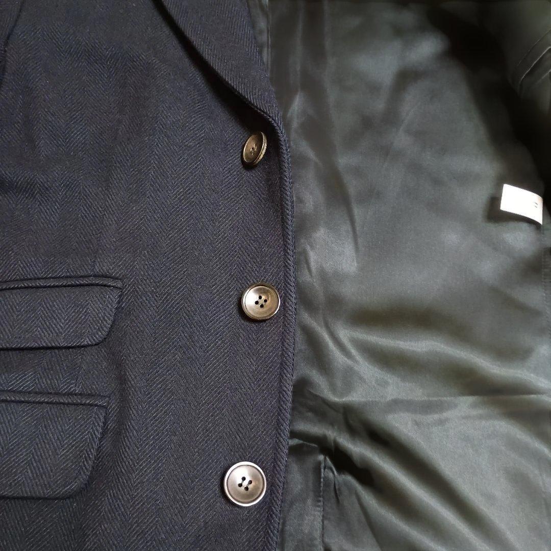 グレンフェル　チェスターコート　ネイビー　ウール　38 Mサイズ　イギリス製