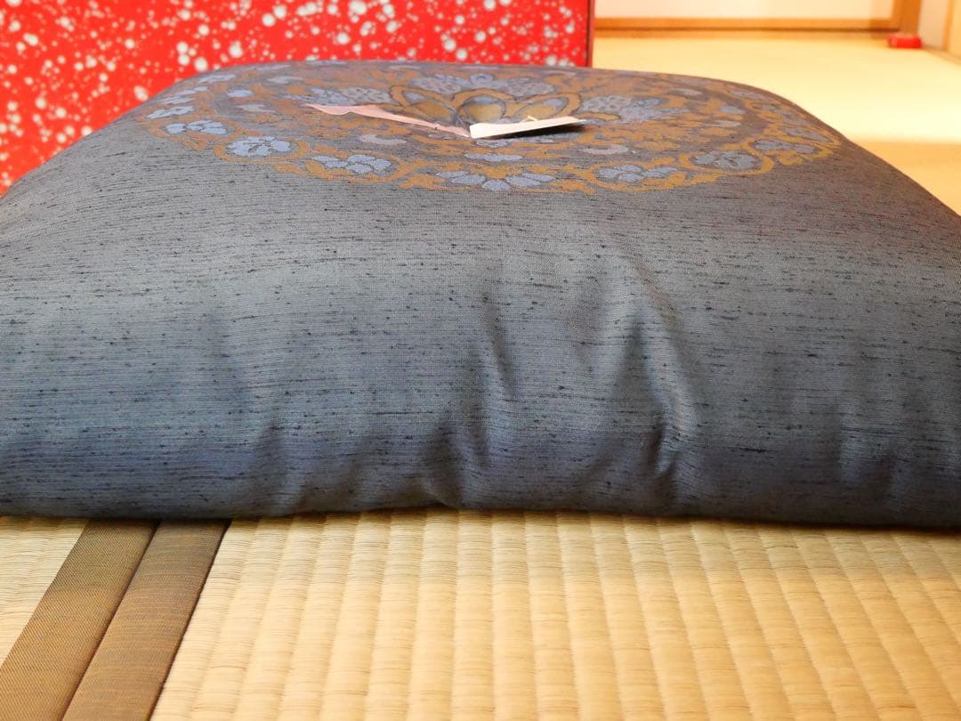 高級座布団 5枚組　房付き　日本製