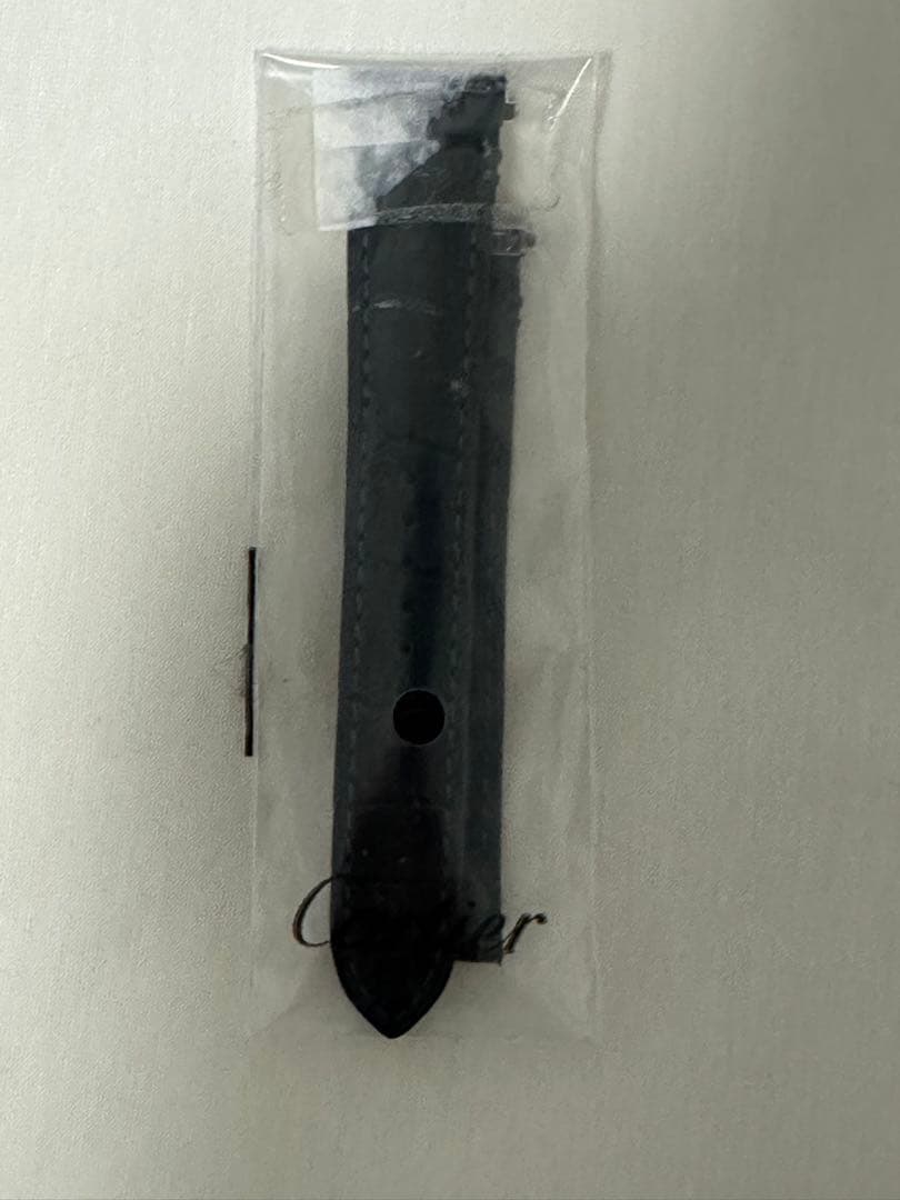 Cartier サントス ドゥ カルティエ MM専用アリゲーターベルト ブラック