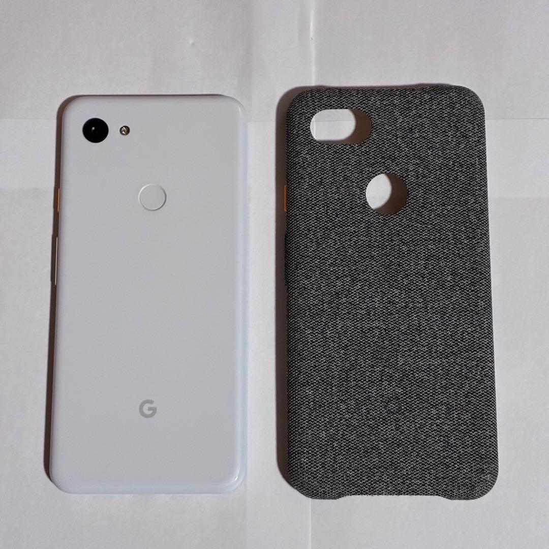 Google Pixel 3a XL SIMフリー 純正ケース付