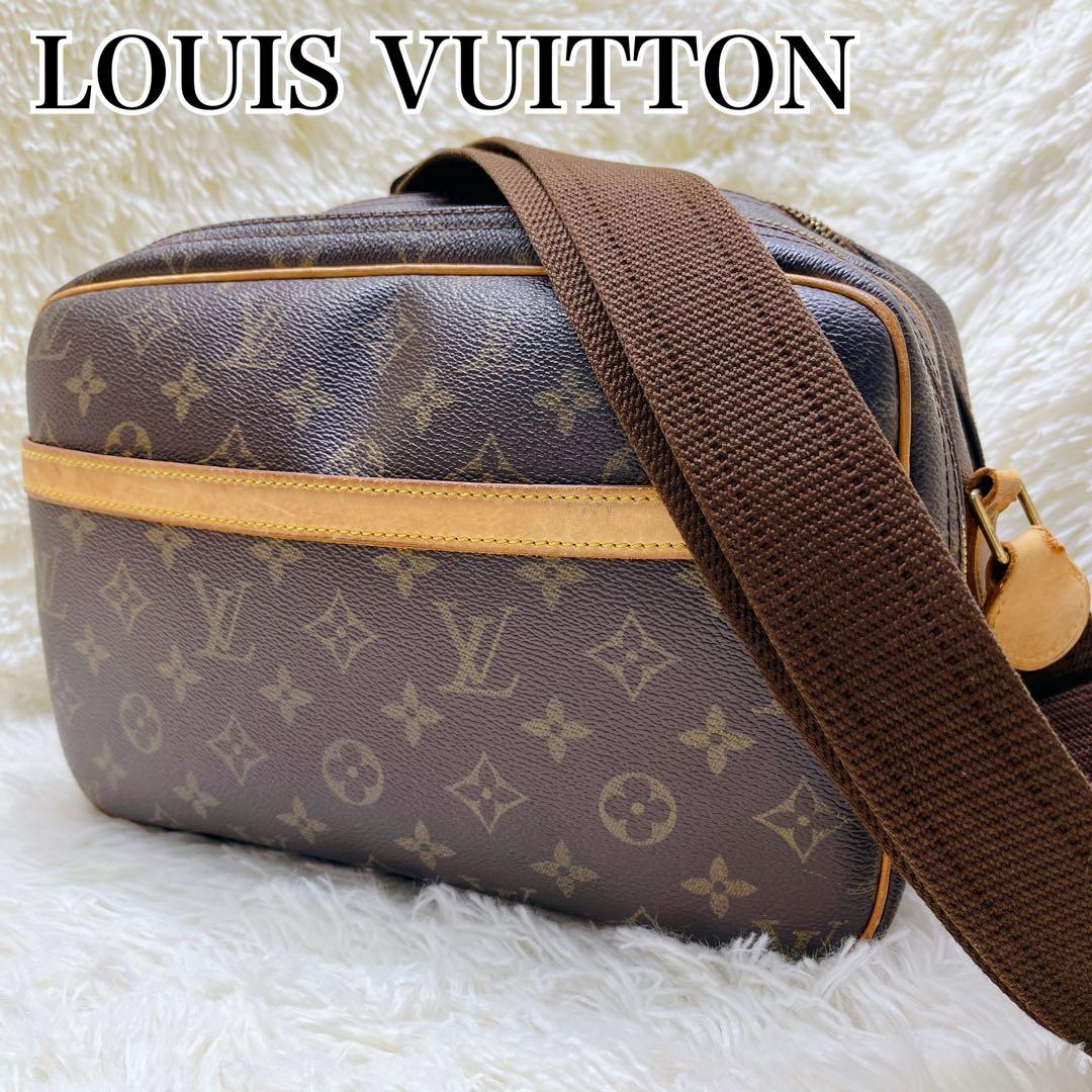 美品 LOUIS VUITTON リポーターPM モノグラム M45254