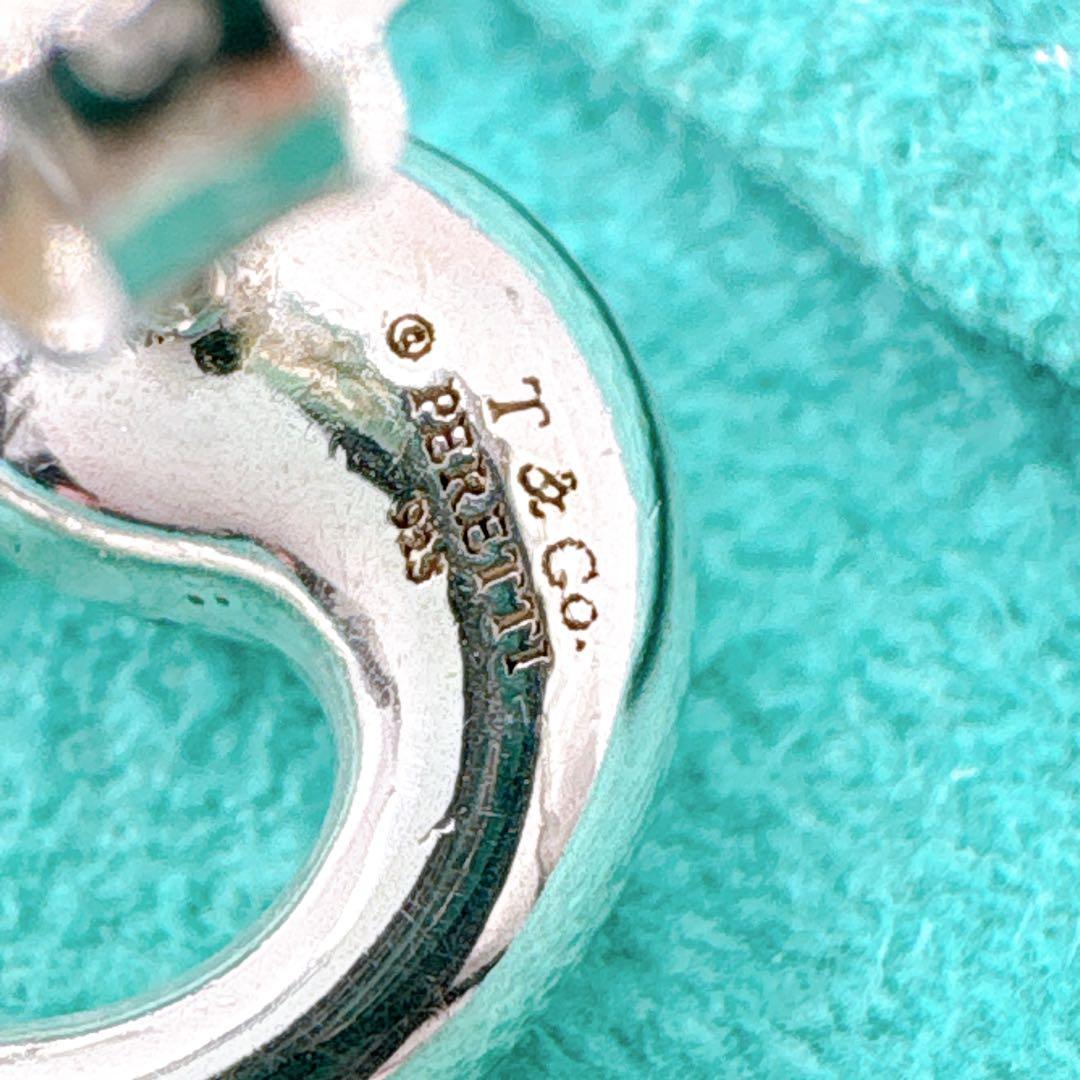 極美品 ティファニー エターナルサークル ピアス キャッチ社外品 シルバー925