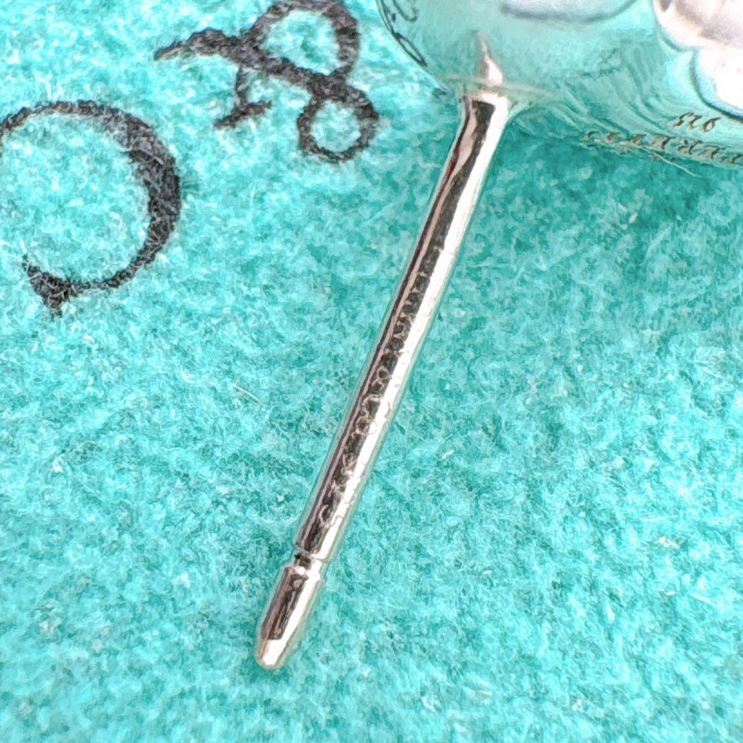 極美品 ティファニー エターナルサークル ピアス キャッチ社外品 シルバー925