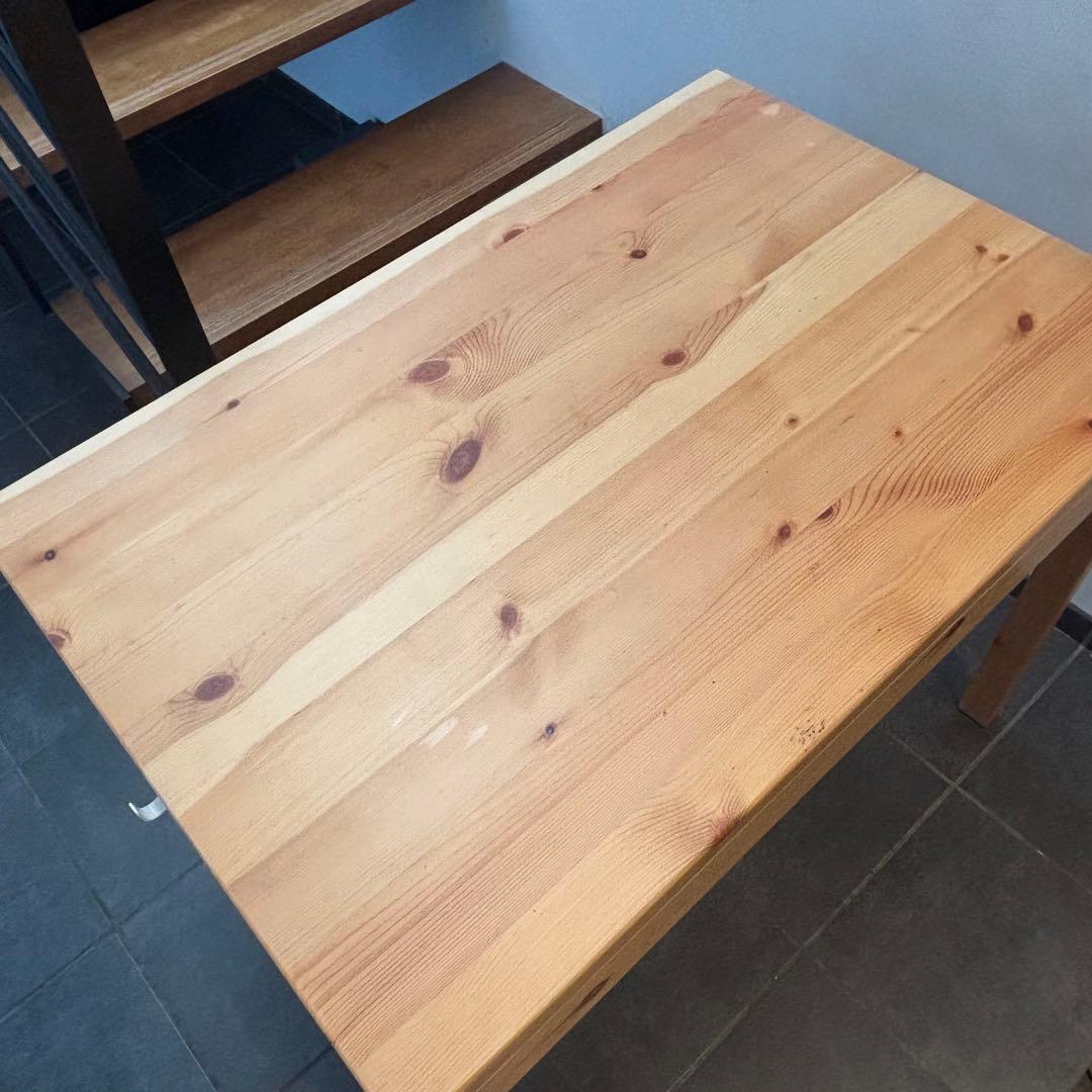 値下げ★無印良品　パイン材デスク★幅86cm