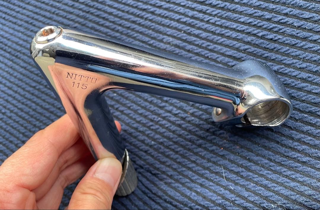 NJS NITTO ステム　115mm 58° 競輪　ピスト　ランドナー　ロード