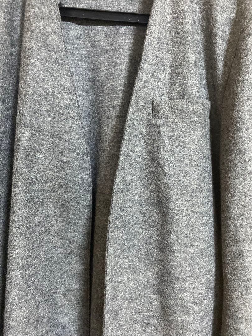 soph ノーカラーウールジャケット