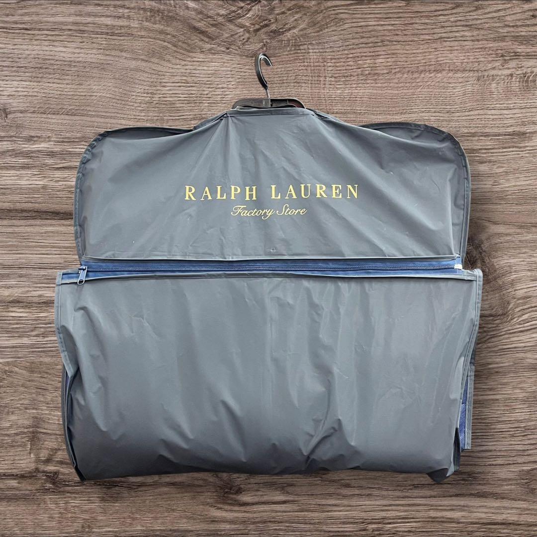 26B5 極美品 38S ポロラルフローレン ウール テーラードジャケット 青