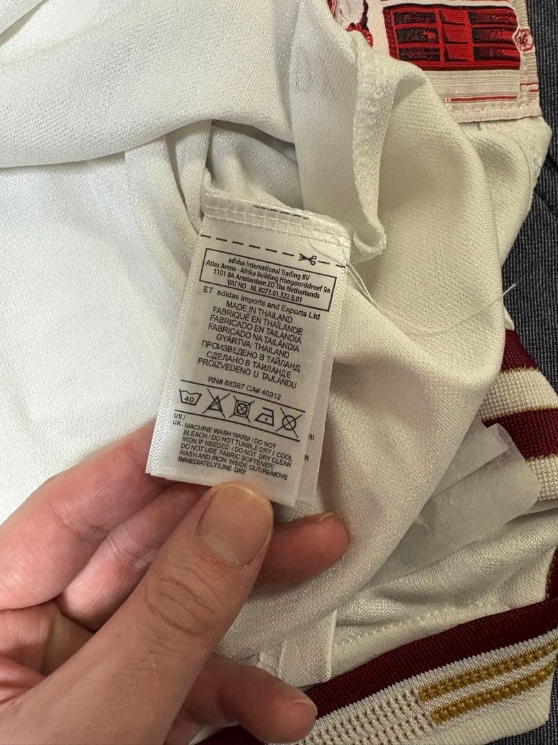 25-26 アーセナル セカンド アウェイ 長袖 サッカー XLサイズ