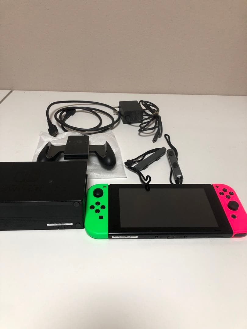 Nintendo Switch ネオングリーン ネオンピンク（初期型）