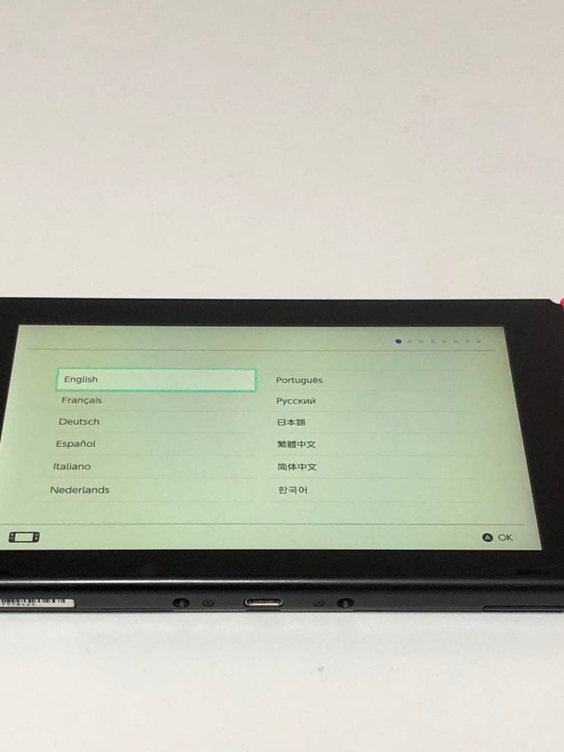 Nintendo Switch ネオングリーン ネオンピンク（初期型）