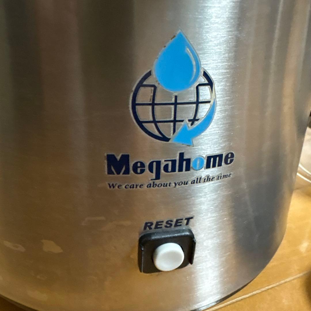 蒸留水器 メガホーム社製ステンレスボディMH943 純水メーカー 4L